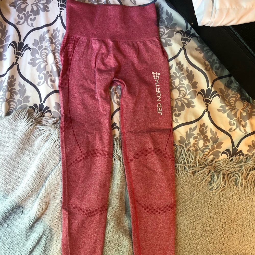 Red Jed North leggings, xs/small